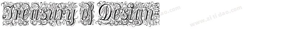 Treasury of Design字体转换